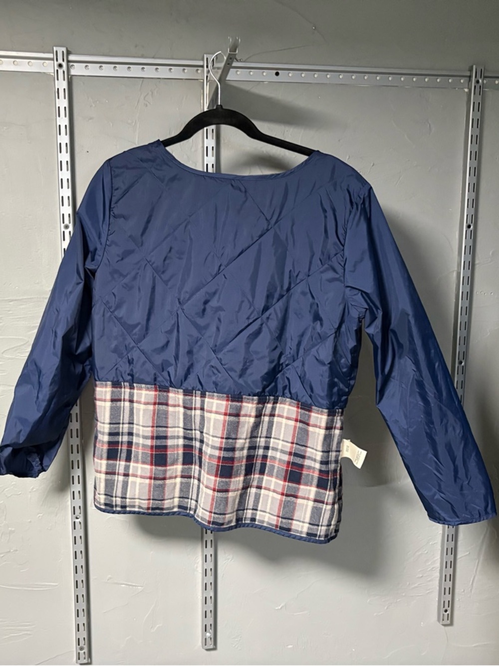 L.L. Bean Navy Hooded Utility Jacket - Picture 4 of 12